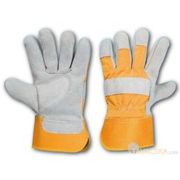 Munkavédelmi kesztyű rakodó bőr méret 10