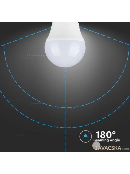 V-TAC 4.5W E27 hideg fehér LED égő - SKU 263