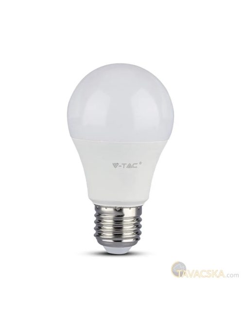 V-TAC 6.5W E27 meleg fehér LED égő - SKU 255