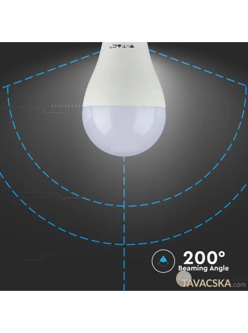 V-TAC 15W E27 hideg fehér LED égő - SKU 161