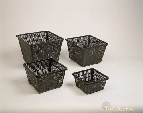 Vízinövénykosár négyszögletes 25cm