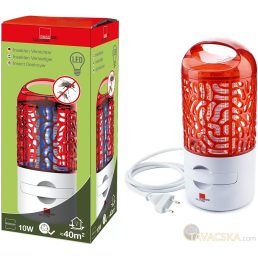 UV szúnyog-légy csapda, hálózati, 10 watt LED