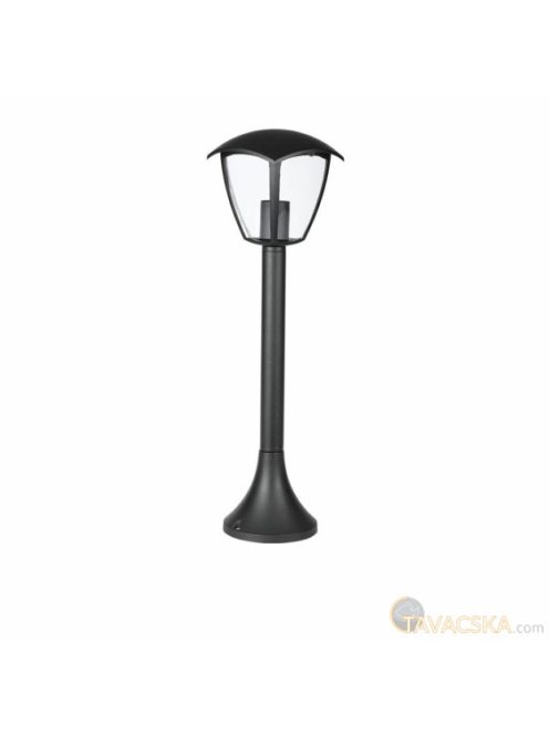 V-TAC kültéri kandeláber, fekete, E27 foglalattal - SKU 7059