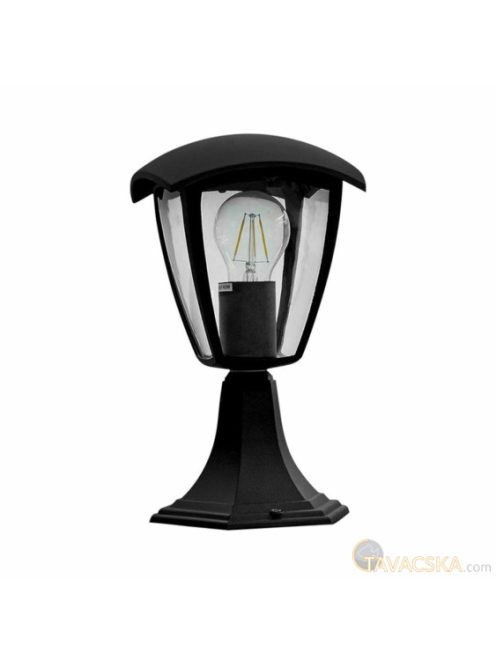 V-TAC kültéri állólámpa, fekete, IP65, E27 foglalattal - SKU 7057