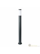 V-TAC kültéri, rozsdamentes acél, antracit szürke állólámpa, 110 cm, E27 foglalattal - SKU 8963
