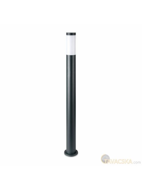 V-TAC kültéri, rozsdamentes acél, antracit szürke állólámpa, 110 cm, E27 foglalattal - SKU 8963