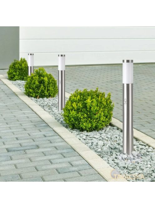 V-TAC kültéri, mozgásérzékelős állólámpa, 80 cm, E27 foglalattal - SKU 8960