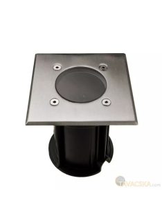   V-TAC szögletes talajlámpa, IP65, GU10 foglalattal - SKU 7516