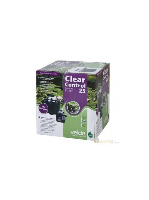 Clear Control 25 nyomás alatti szűrő 9 wattos UVC-vel