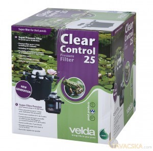 Clear Control 25 nyomás alatti szűrő 9 wattos UVC-vel