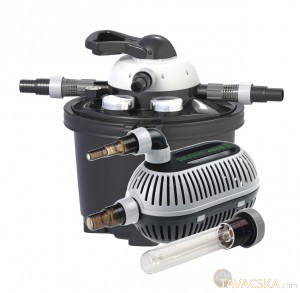 Clear Control 25 nyomás alatti szűrőszett(CC25+UV-C 9W+HighStream 4 500 pumpa)