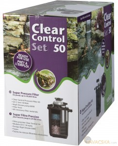 Clear Control 50 nyomás alatti szűrő szett (CC50+UV-C18W+HS 6 000 pumpa)