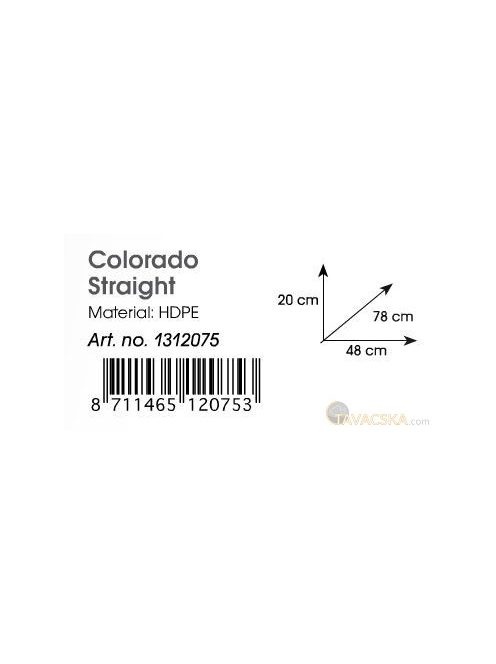 Vízeséselem Colorado egyenes