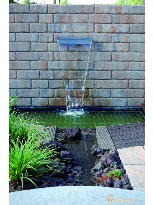 Vízeséselem Niagara 30 cm inox