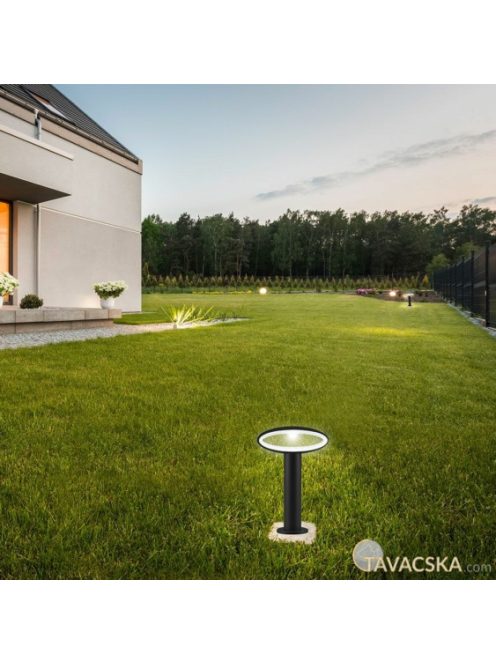 V-TAC kültéri 9W lámpaernyős állólámpa 30 cm, természetes fehér - SKU 5155