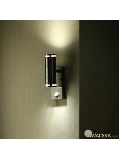   V-TAC kültéri, fali lámpa, 2xGU10 foglalattal, mozgásérzékelővel - SKU 5157