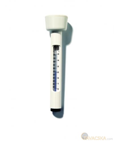 Vízhőmérő fehér, 19 cm