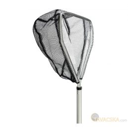   Merítőháló nagy,háromszög alakú,teleszkópos nyél113-180cm