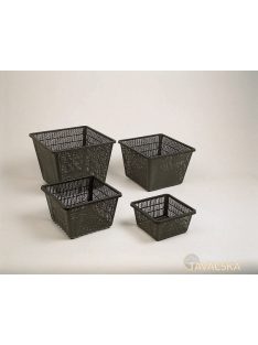 Vízinövény kosár négyszögletes 11cm
