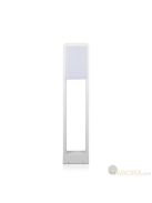 V-TAC 10W kültéri LED lámpa oszlop 80 cm, meleg fehér, fehér házzal - SKU 20116