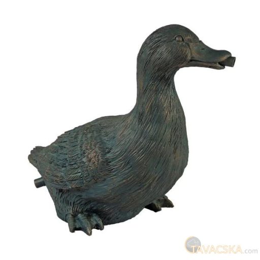 Vízköpő figura  kacsa