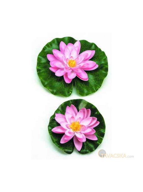 Selyemvirág, tavirózsa 14cm pink