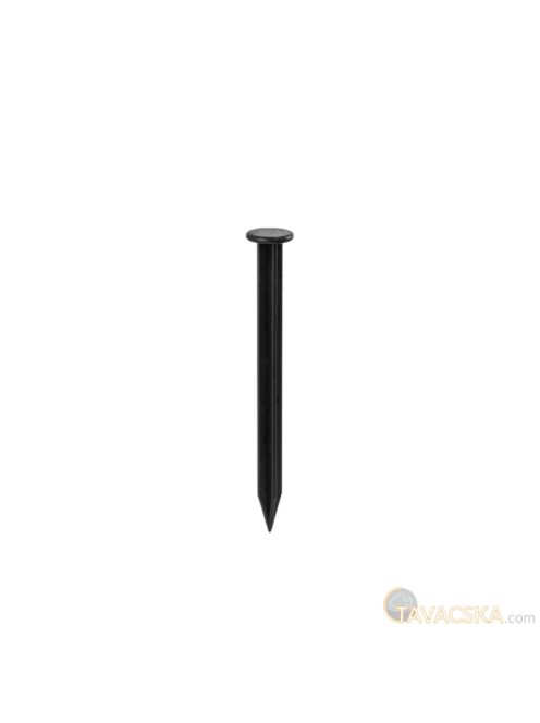 Ágyásszegély leszúró tüske fekete OBKT/OBRB 15/1,5cm x 1,5cm 50db/csom.