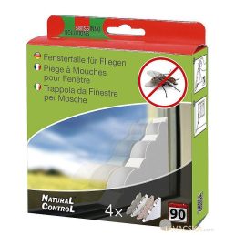   Natural Control dekoros légycsapda ablakba, 4 különböző dizájn/csomag