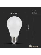 V-TAC E27 okos A60 LED égő 11W RGB+CCT - SKU 212752
