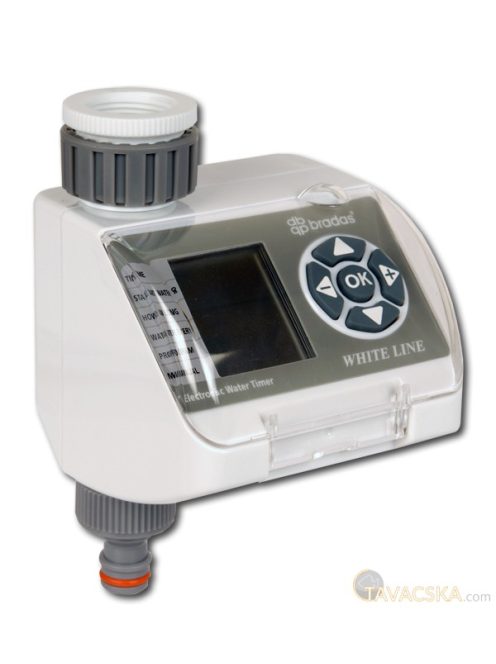WHITE LINE WL-3130 elektronikus időzítő AA, 0,5-8,25bar, 1"-3/4" VNZ - Standard 