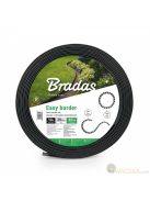 Gyepszegély szett Easy Border FEKETE  (4,0cm*10m fekete szegély + 20db leszúró tüske)