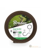 Gyepszegély szett Easy Border BARNA (4,0cm*10m barna szegély + 20db leszúró tüske)