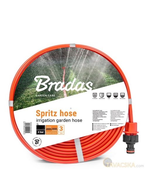 Esőztető tömlő SPRITZ HOSE 1/2 coll - 15fm 4bar
