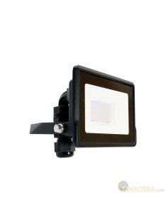   V-TAC okos LED reflektor 10W RGB+CCT, fekete házzal - SKU 3006