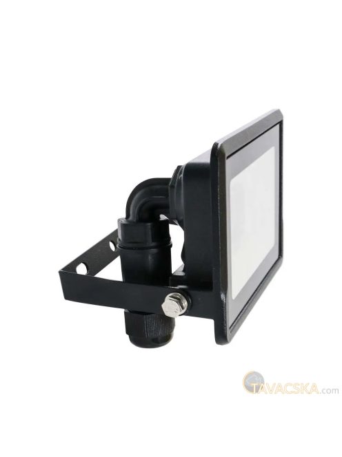 V-TAC okos LED reflektor 10W RGB+CCT, fekete házzal - SKU 3006