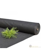 Talajtakaró fekete geotextília 50g/m2 UV stab. 1,60m x 5m