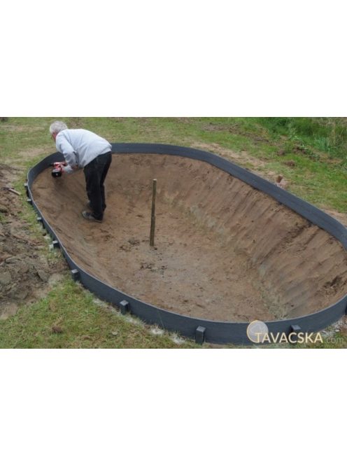 Ecolat Tó és ágyásszegély 19 cm x 7 mm 25m, tekercsben