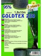 Árnyékoló háló GOLDTEX230 1x10m zöld 95%