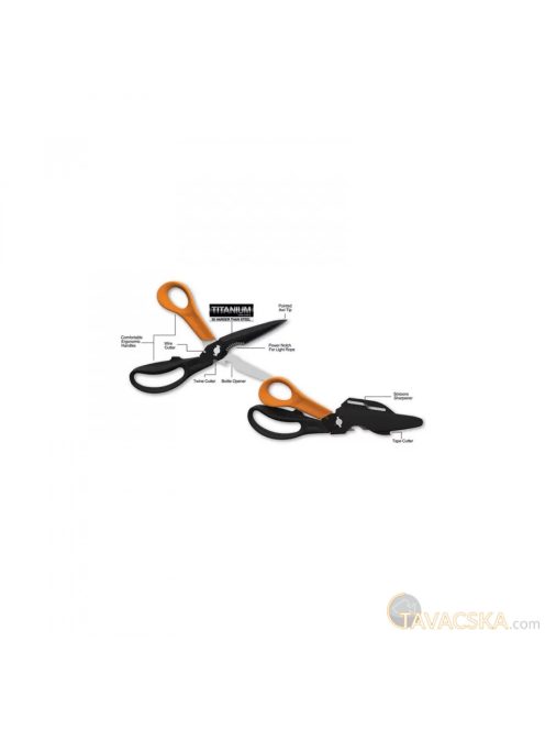 Fiskars Cuts+More Multi funkciós olló 23cm