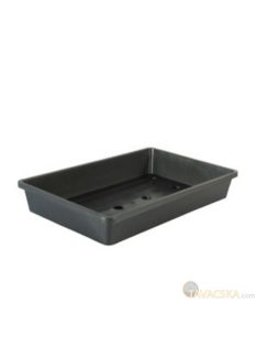   Antracit csíráztató tálca 6x37,5x24cm tető nélkül / 10db/karton
