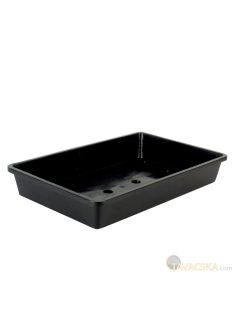 Fekete csíráztató tálca  6 x 37,5 x 24 cm/