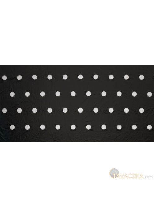 Takarófólia FŰSZERNÖVÉNYEKHEZ fekete 20 mikron 100x60mm-0,95x5m, ültetési lyukakkal