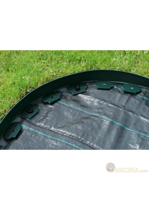 Polietilénből készült gyepszegély 5 cm x 10 m zöld