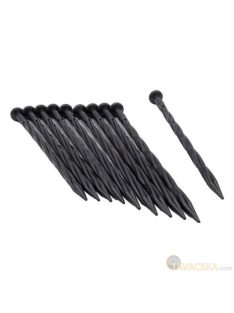   Leszúró tüske szett gyepszegélyezéshez  20 cmx8mm ( 10 db-os) fekete 