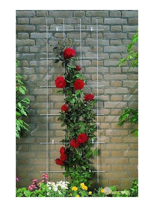 Metal futtató zöld műanyag bevonat 60x150