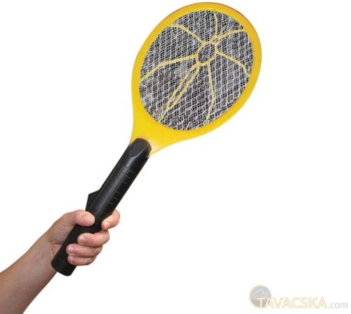 Elektromos szúnyogirtó teniszütő 