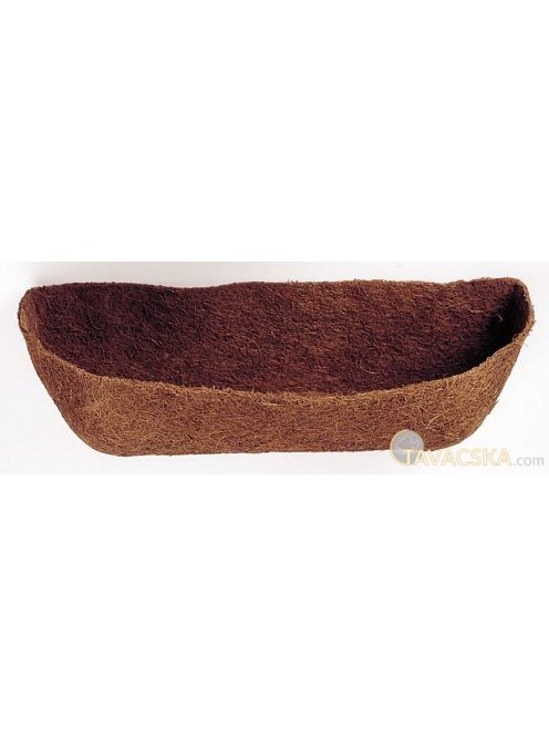 Kókuszkosár fali félkörben 60 cm