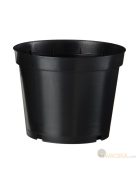 Konténer fekete 5l H18x Ø22,5cm szett 2db-os