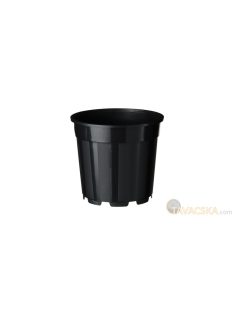 Konténer fekete 3,1l H17,1xØ19cm szett  3 db-os