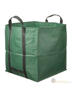 Lombgyűjtő zsák 325l zöld, 68x68x70cm, 170g/m2